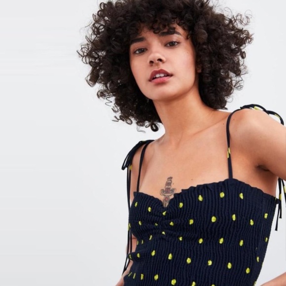 ZARA polka dot top - Picture 2 of 5